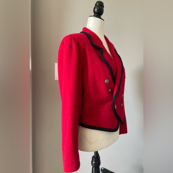 Vintage Wool Blend Liz Wear Not a Double Breasted Blazer! - 4 - Picture 2 of 15